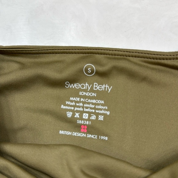 Sweaty Betty All Day Wrap Waist Tank Color Terra Brown NWT - Picture 7 of 8